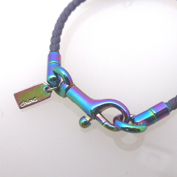 COACH 🦄* LAST ONE! * NWT UNICORN BRAIDED CHARM FRIENDSHIP BRACELET Leather - Picture 6 of 6